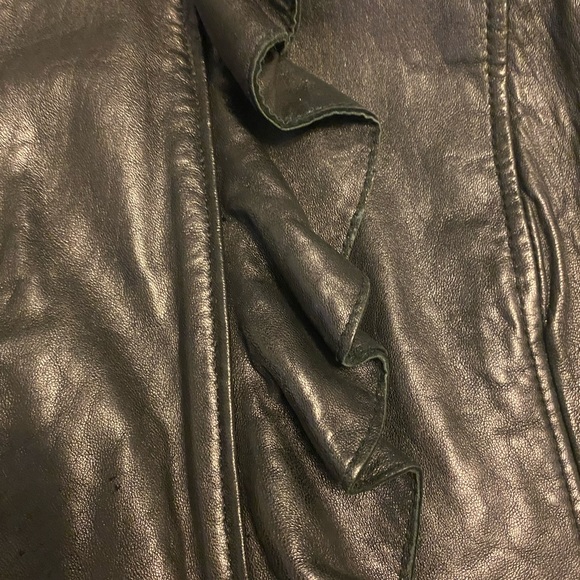 Tahari lamb leather jacket size XS - Picture 2 of 6